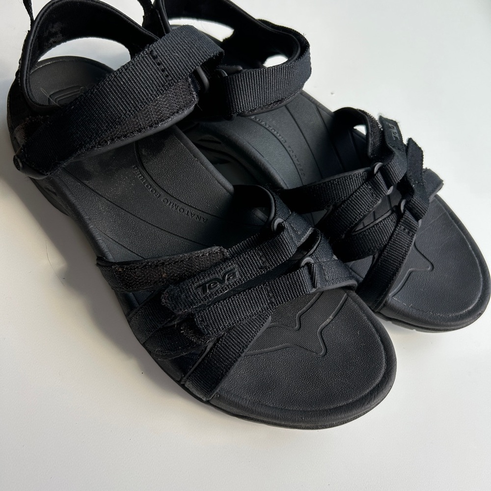 Teva Tirra Waterproof Black Sport Sandals 8.5M